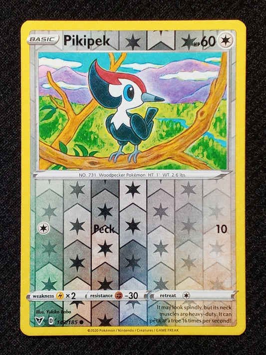 143/185 Pikipek {Reverse Holo}