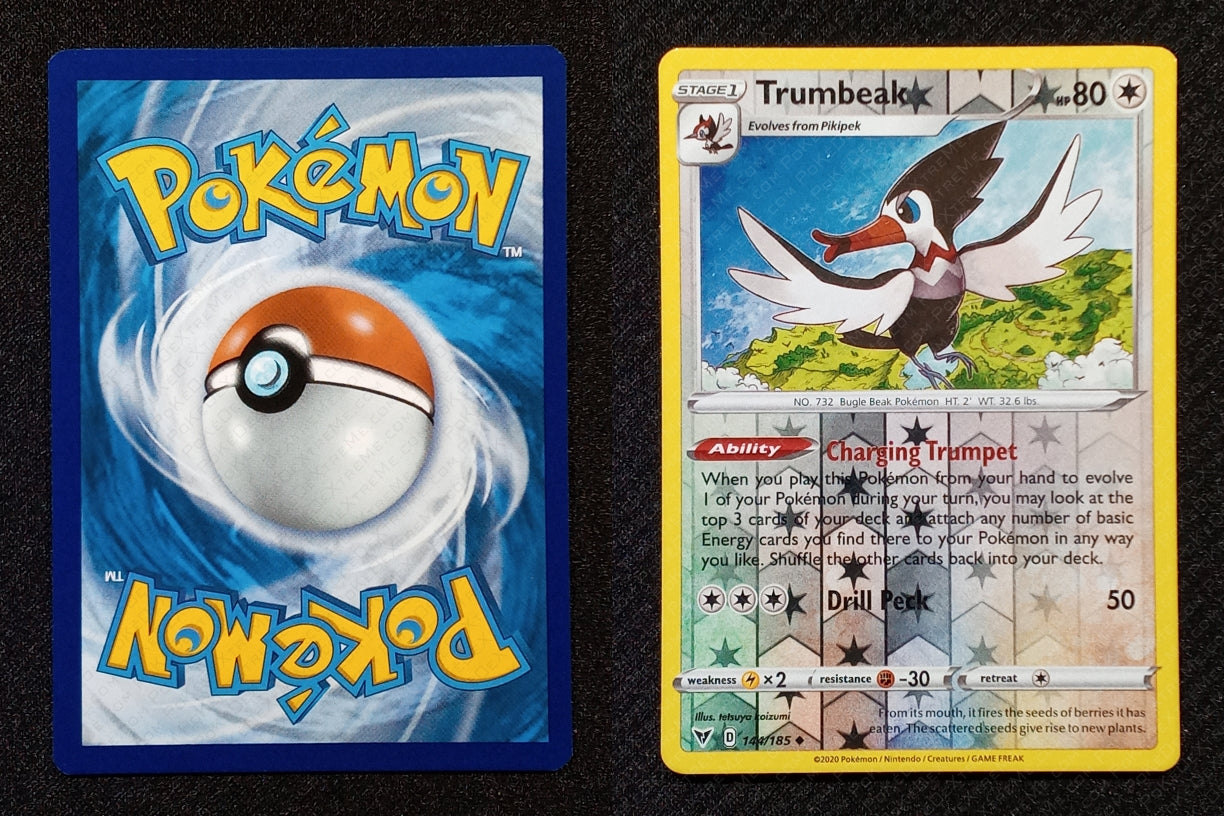144/185 Trumbeak {Reverse Holo}