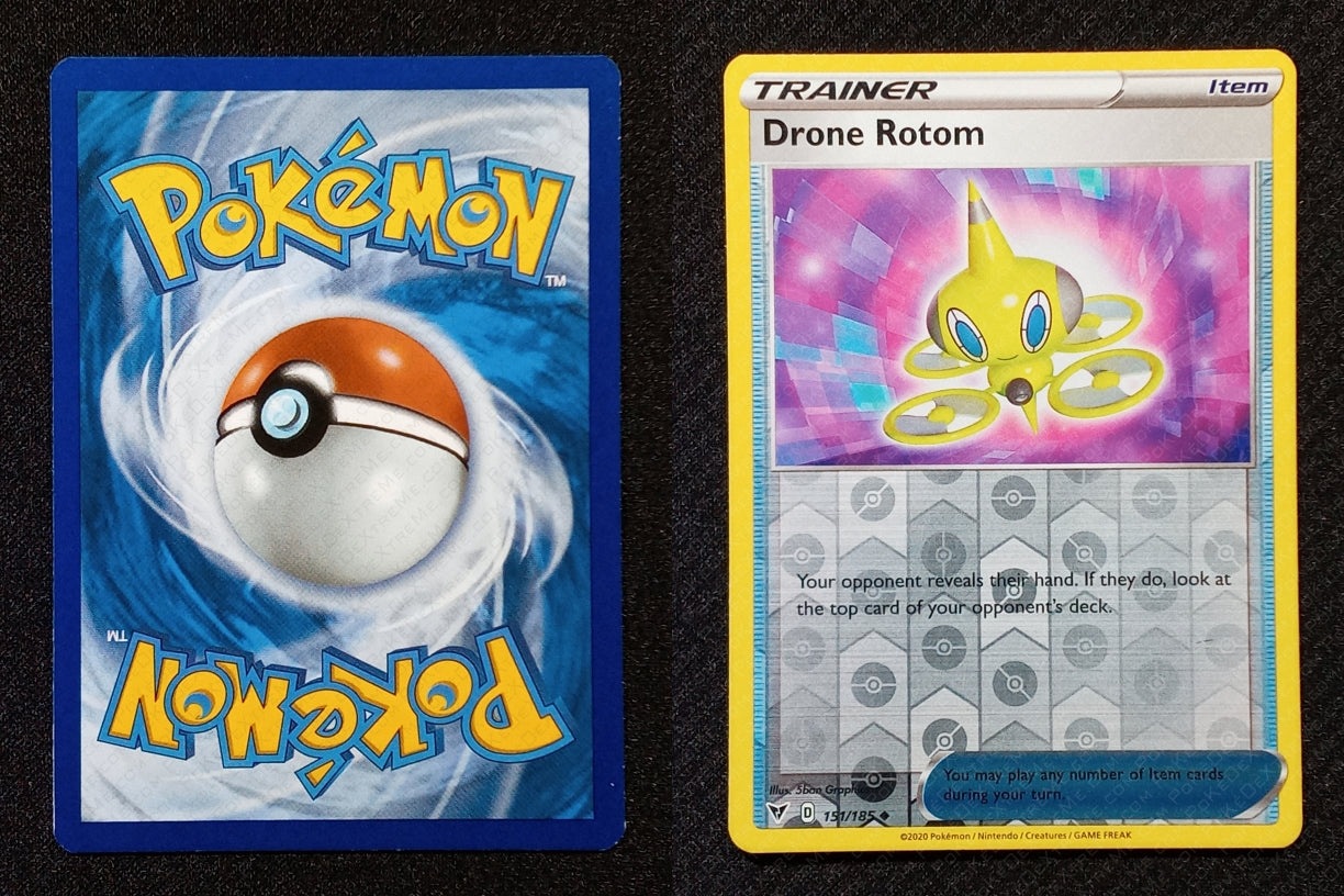 151/185 Drone Rotom {Reverse Holo}