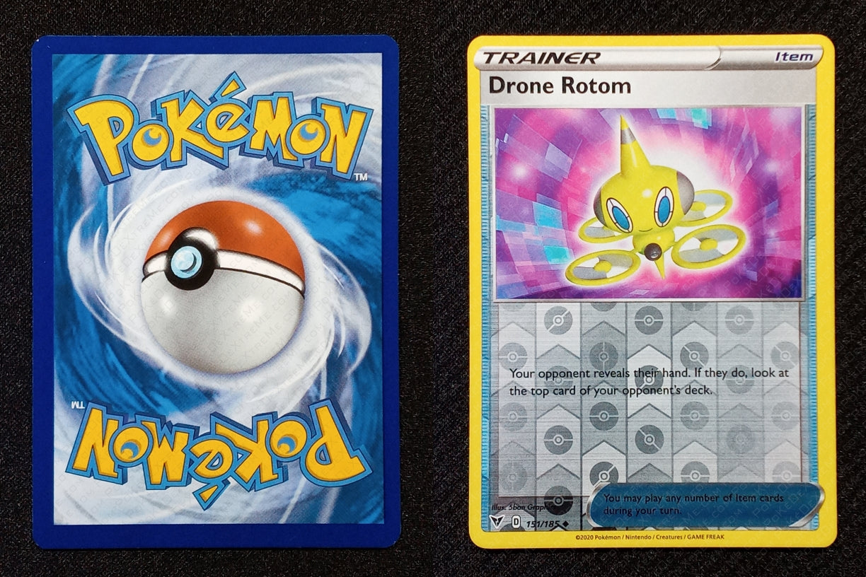 151/185 Drone Rotom {Reverse Holo}