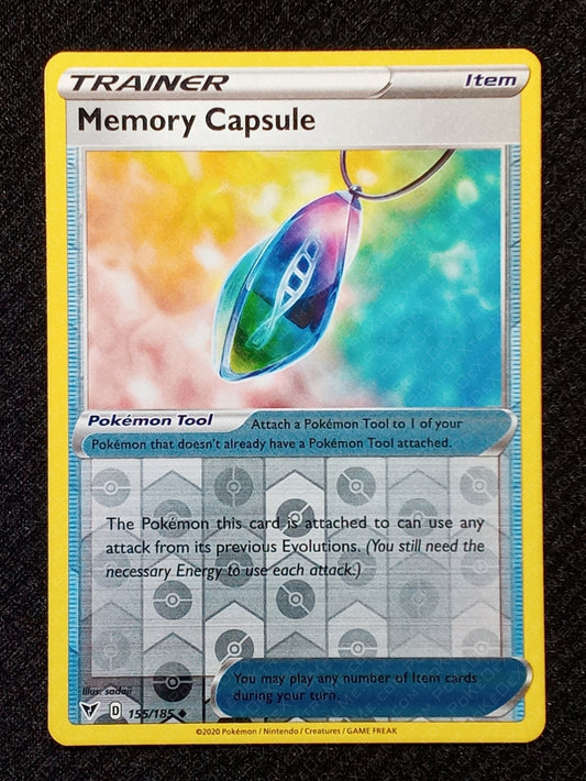 155/185 Memory Capsule {Reverse Holo}