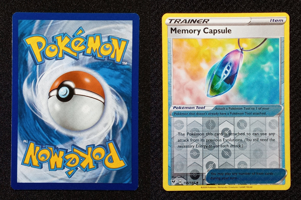 155/185 Memory Capsule {Reverse Holo}