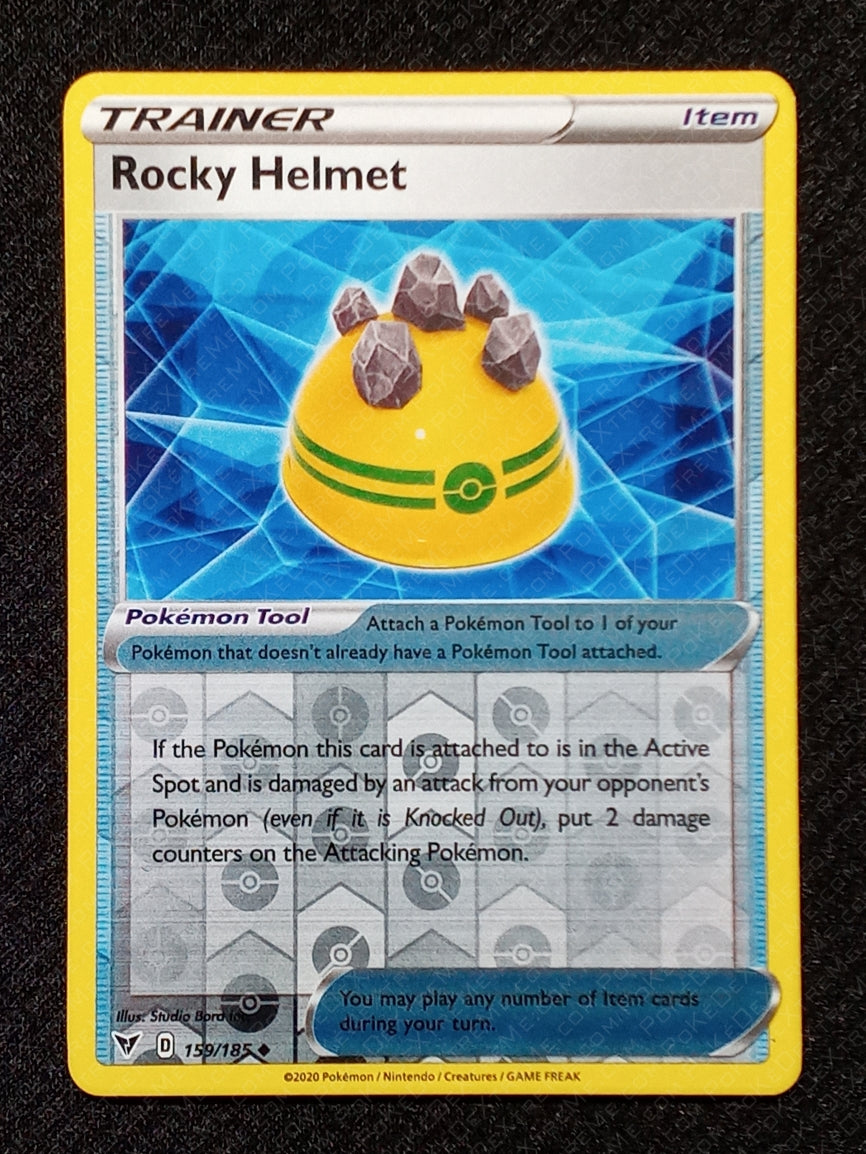159/185 Rocky Helmet {Reverse Holo}