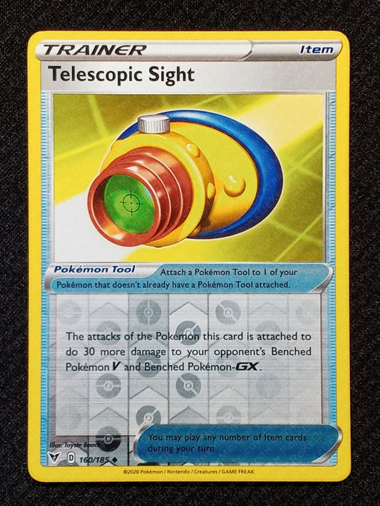 160/185 Telescopic Sight {Reverse Holo}