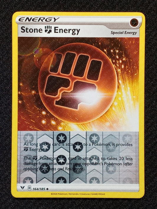 164/185 Stone Energy {Reverse Holo}