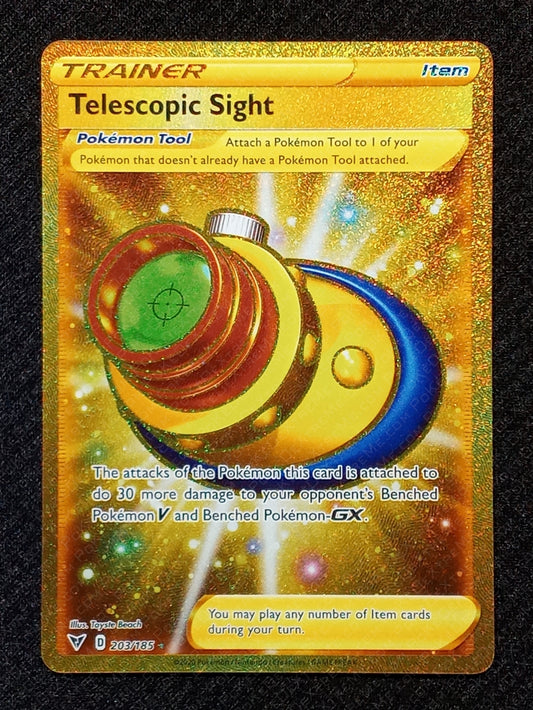 203/185 Telescopic Sight {Full Art Holo}