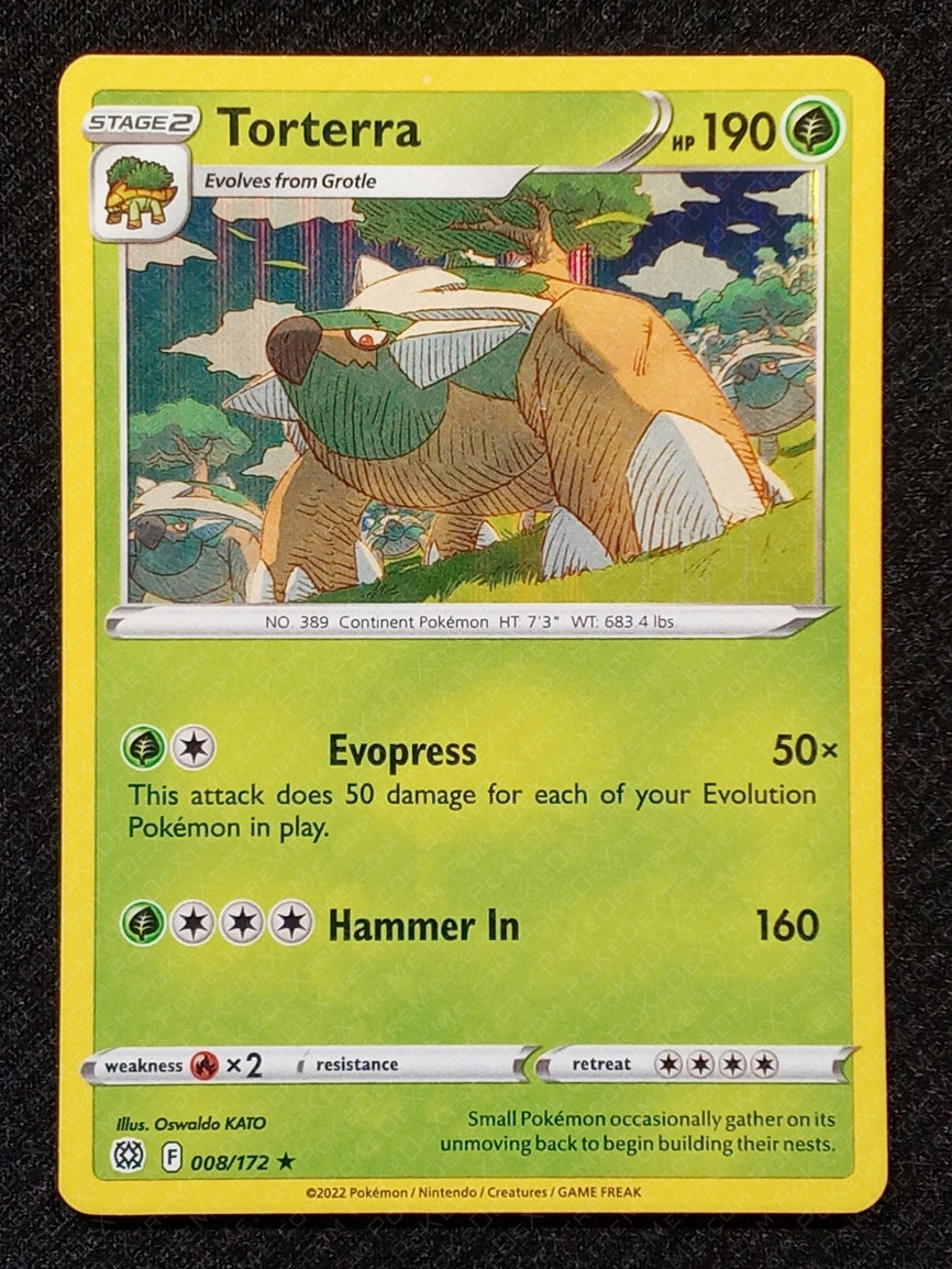 008/172 Torterra {Regular Holo}
