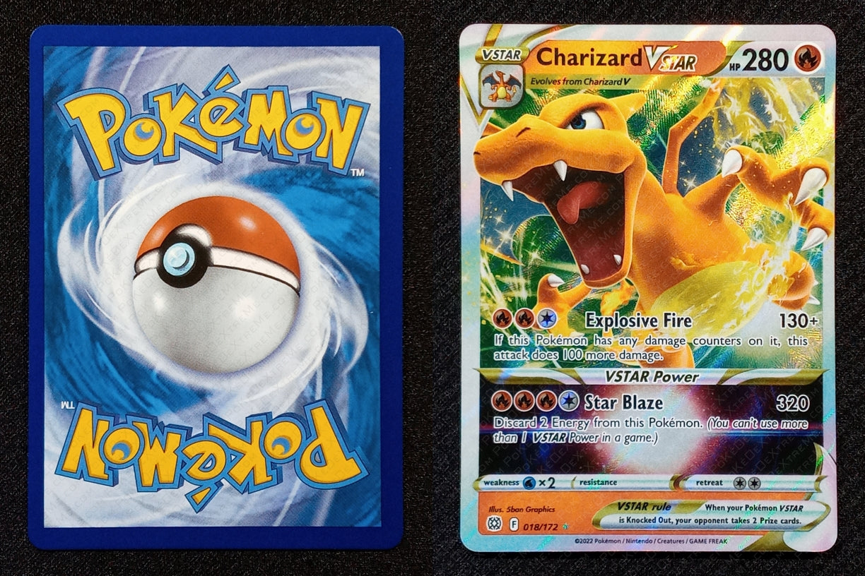018/172 Charizard Vstar {Full Art Holo}