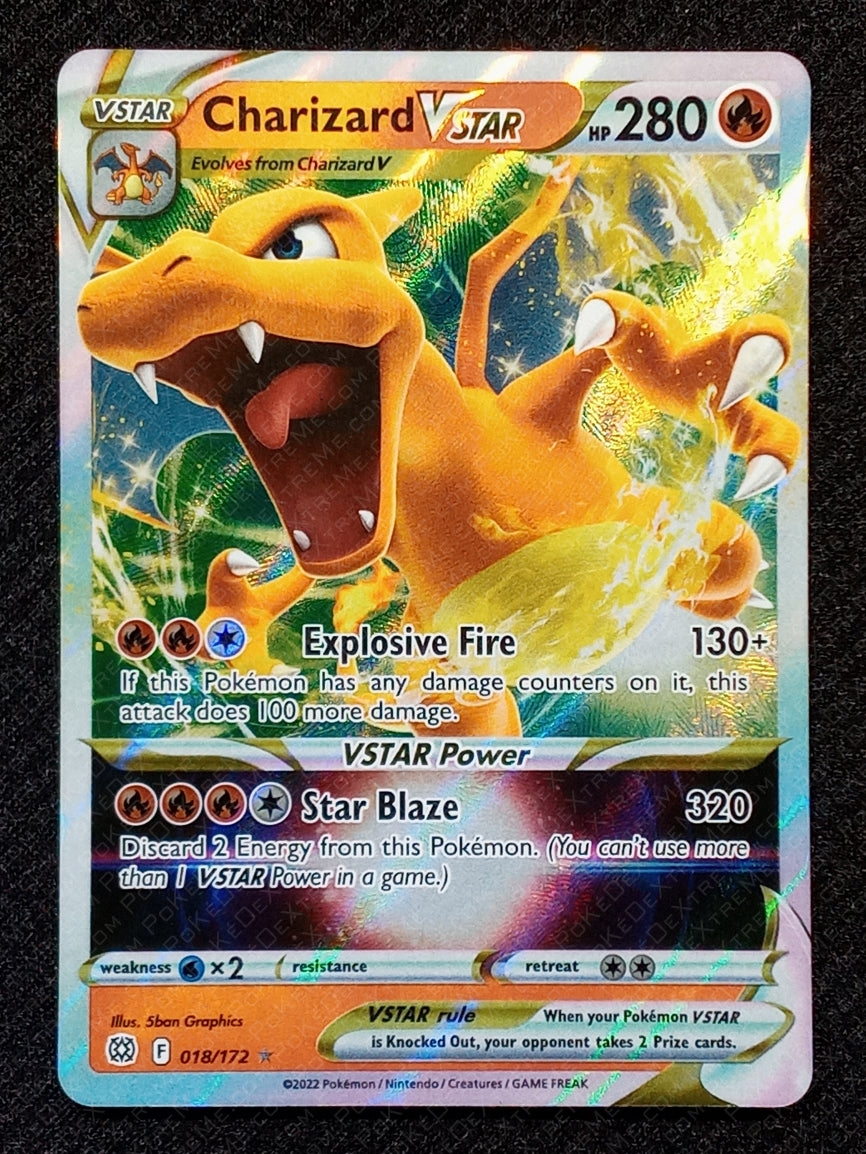 018/172 Charizard Vstar {Full Art Holo}