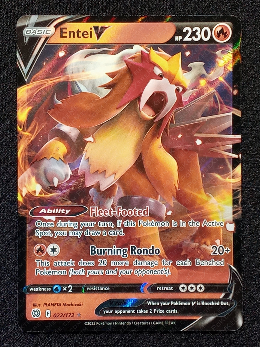 022/172 Entei V {Full Art Holo}