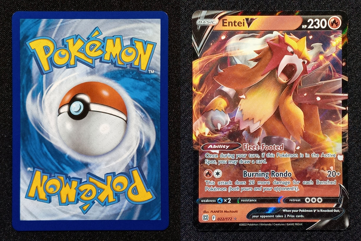 022/172 Entei V {Full Art Holo}