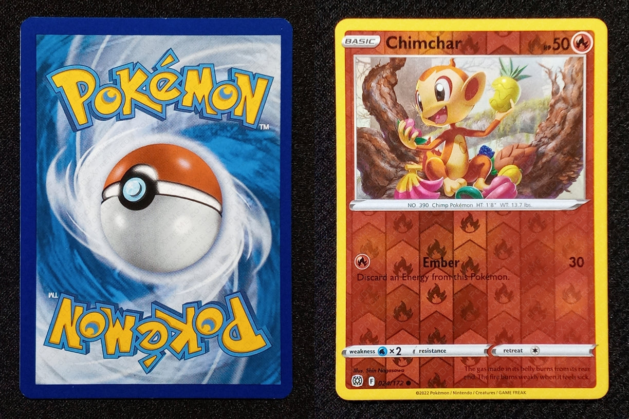 024/172 Chimchar {Reverse Holo}