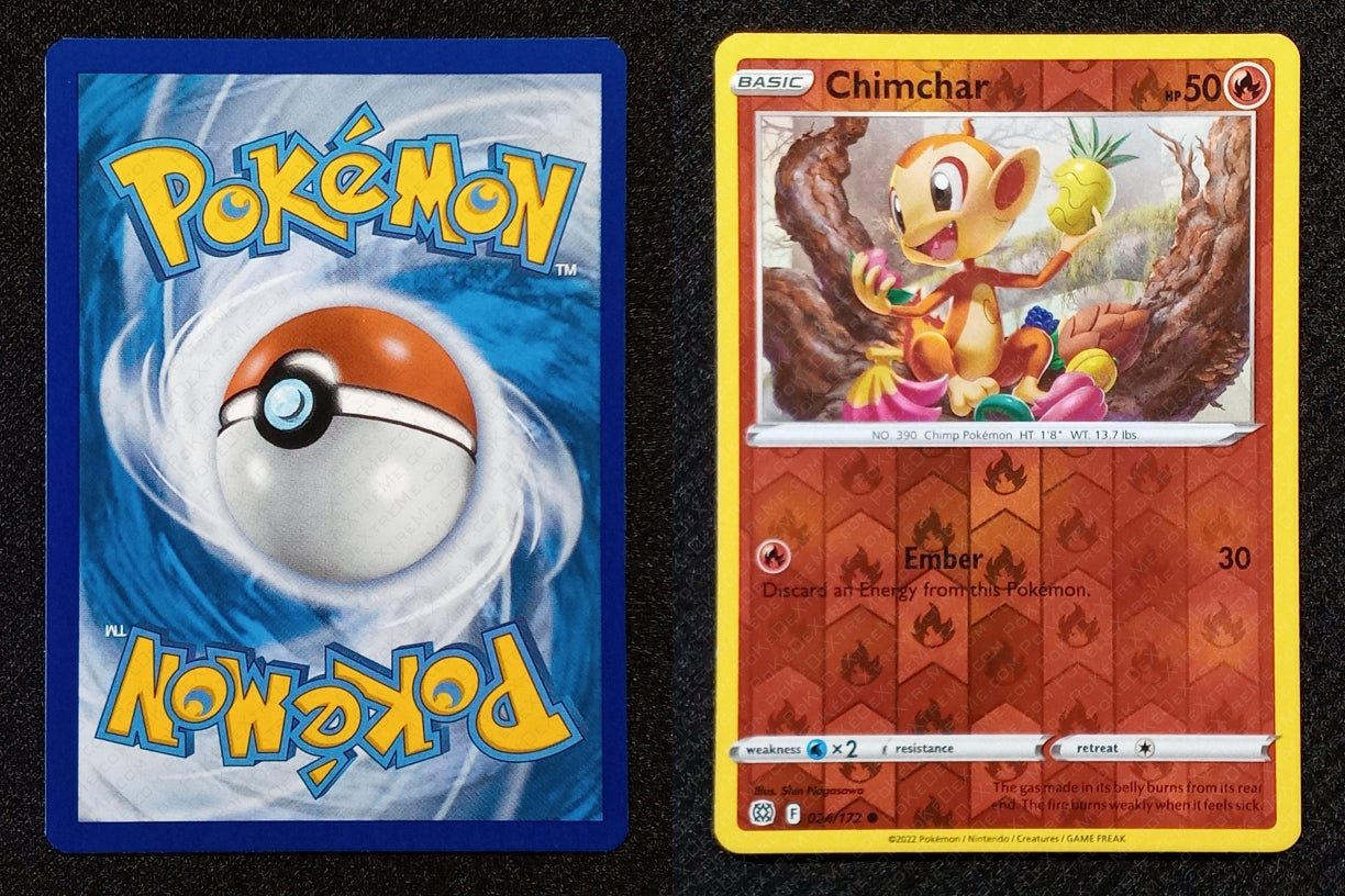 024/172 Chimchar {Reverse Holo}