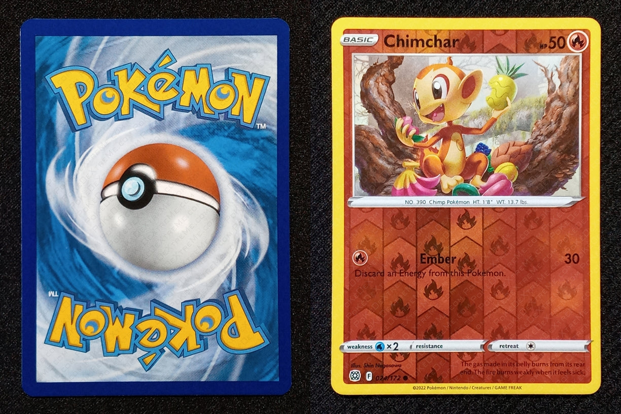 024/172 Chimchar {Reverse Holo}