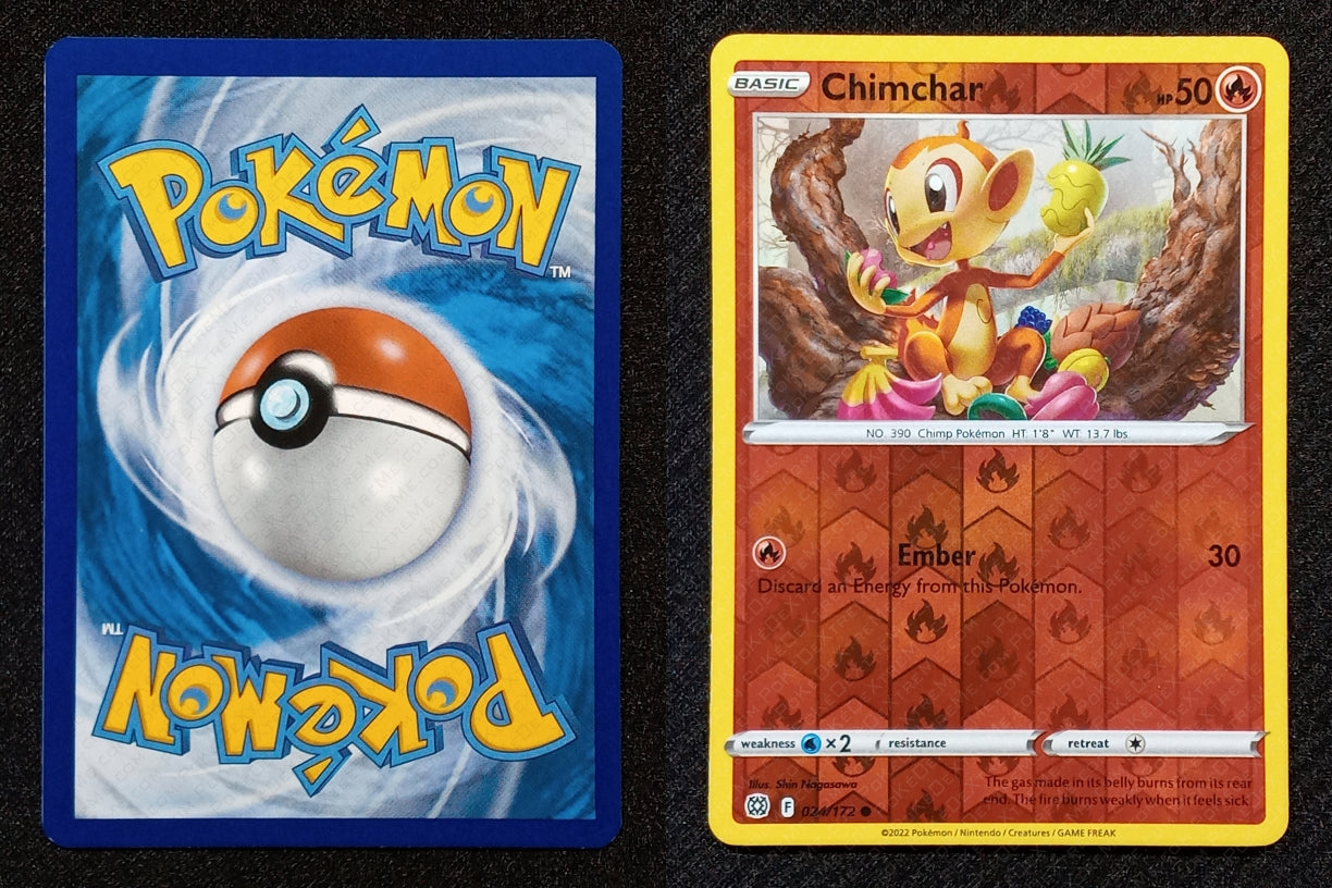 024/172 Chimchar {Reverse Holo}
