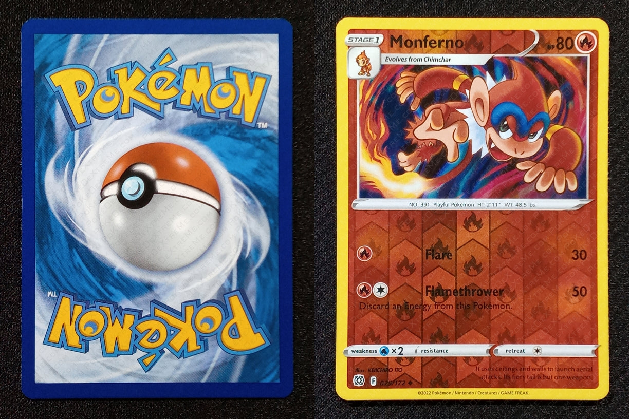 025/172 Monferno {Reverse Holo}