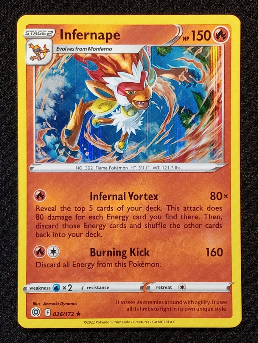 026/172 Infernape {Regular Holo}