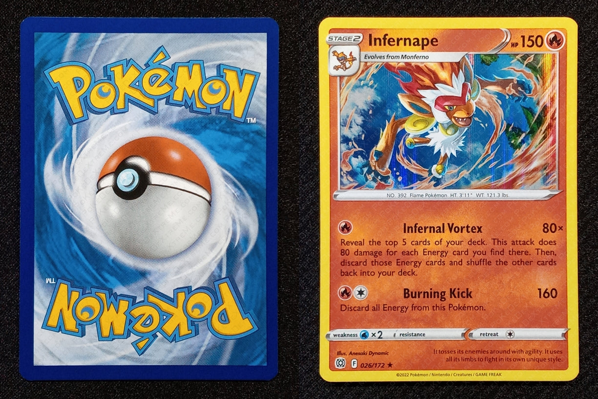 026/172 Infernape {Window Holo}