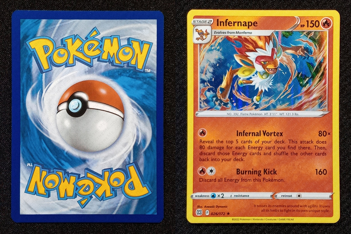 026/172 Infernape {Window Holo}