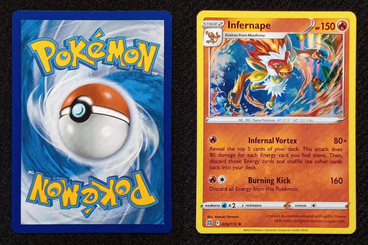 026/172 Infernape {Window Holo}