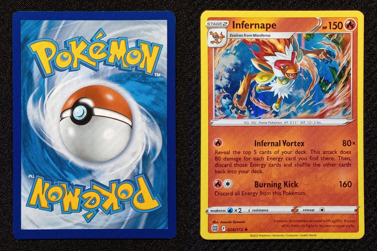 026/172 Infernape {Window Holo}