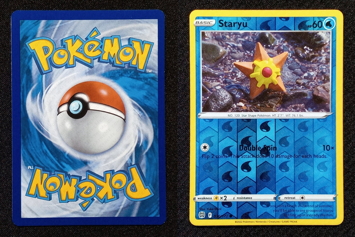 030/172 Staryu {Reverse Holo}
