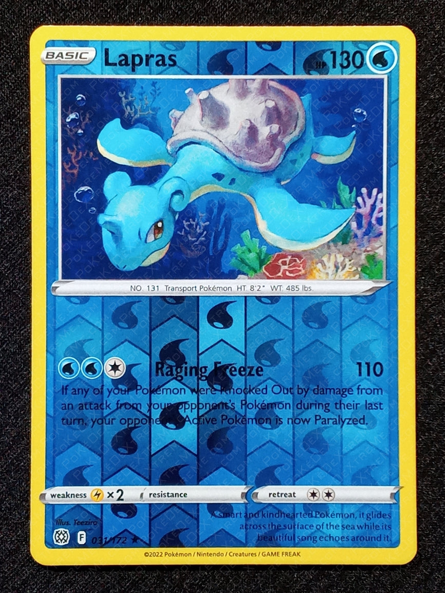 031/172 Lapras {Reverse Holo}