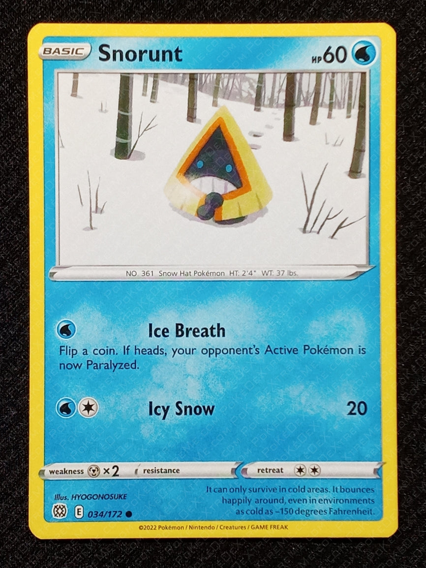 034/172 Snorunt