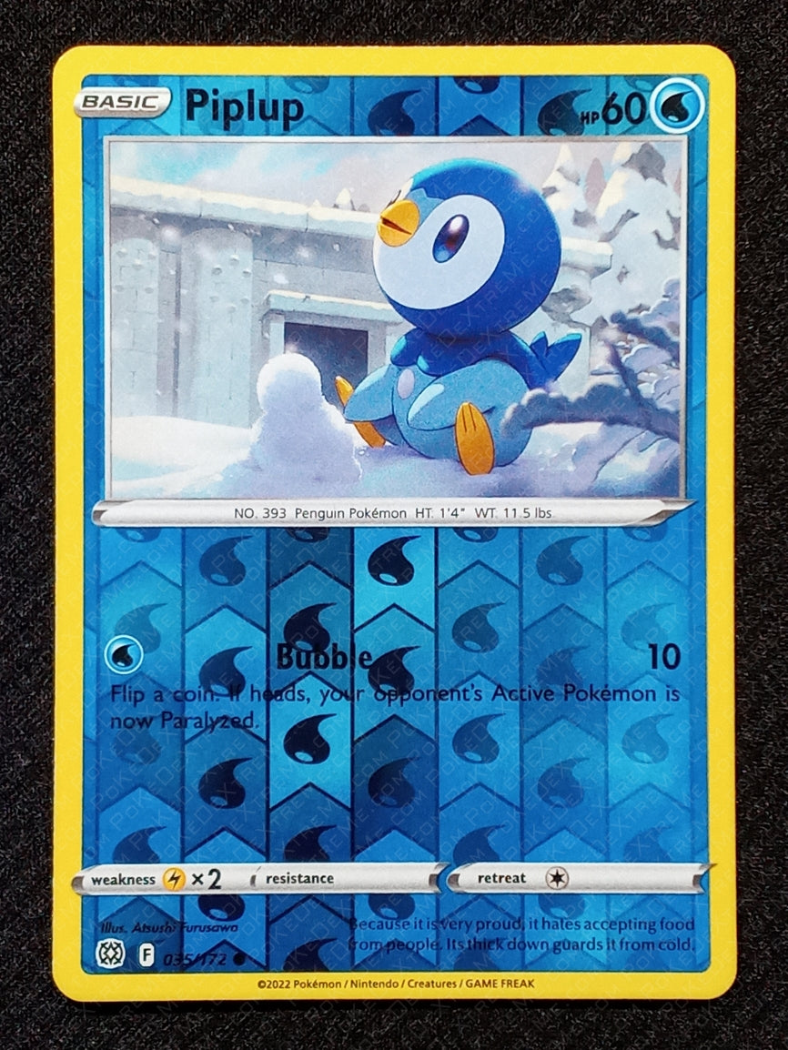 035/172 Piplup {Reverse Holo}