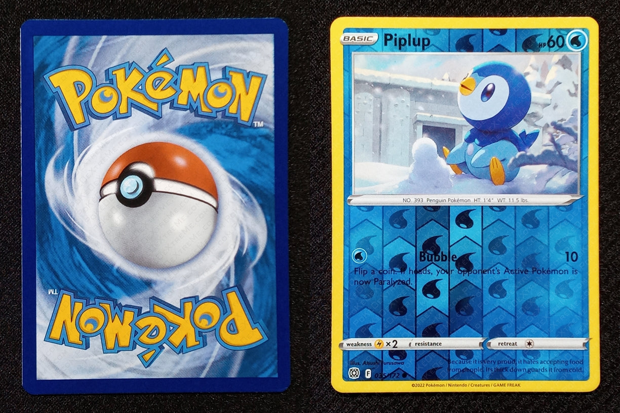 035/172 Piplup {Reverse Holo}
