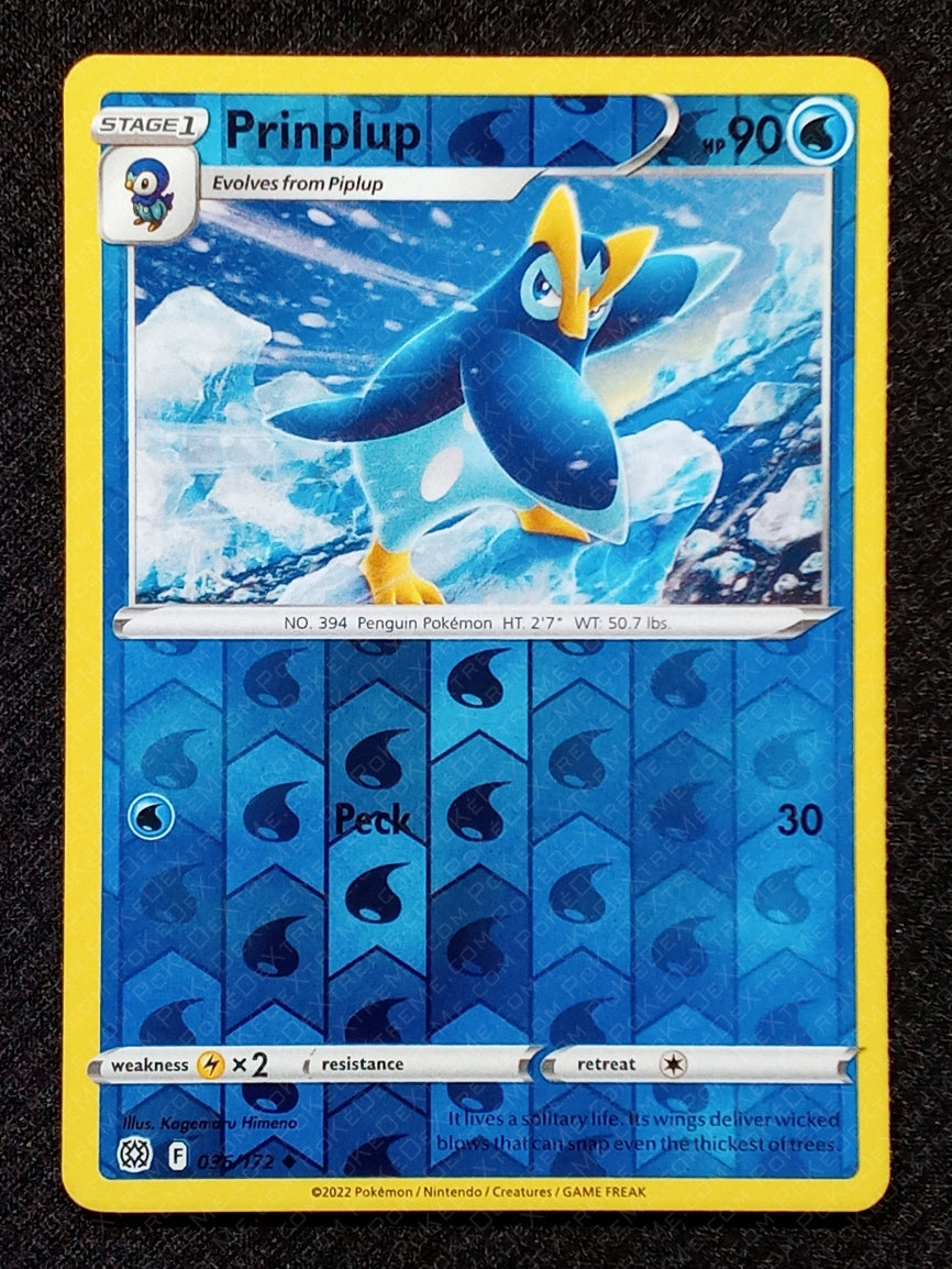 036/172 Prinplup {Reverse Holo}