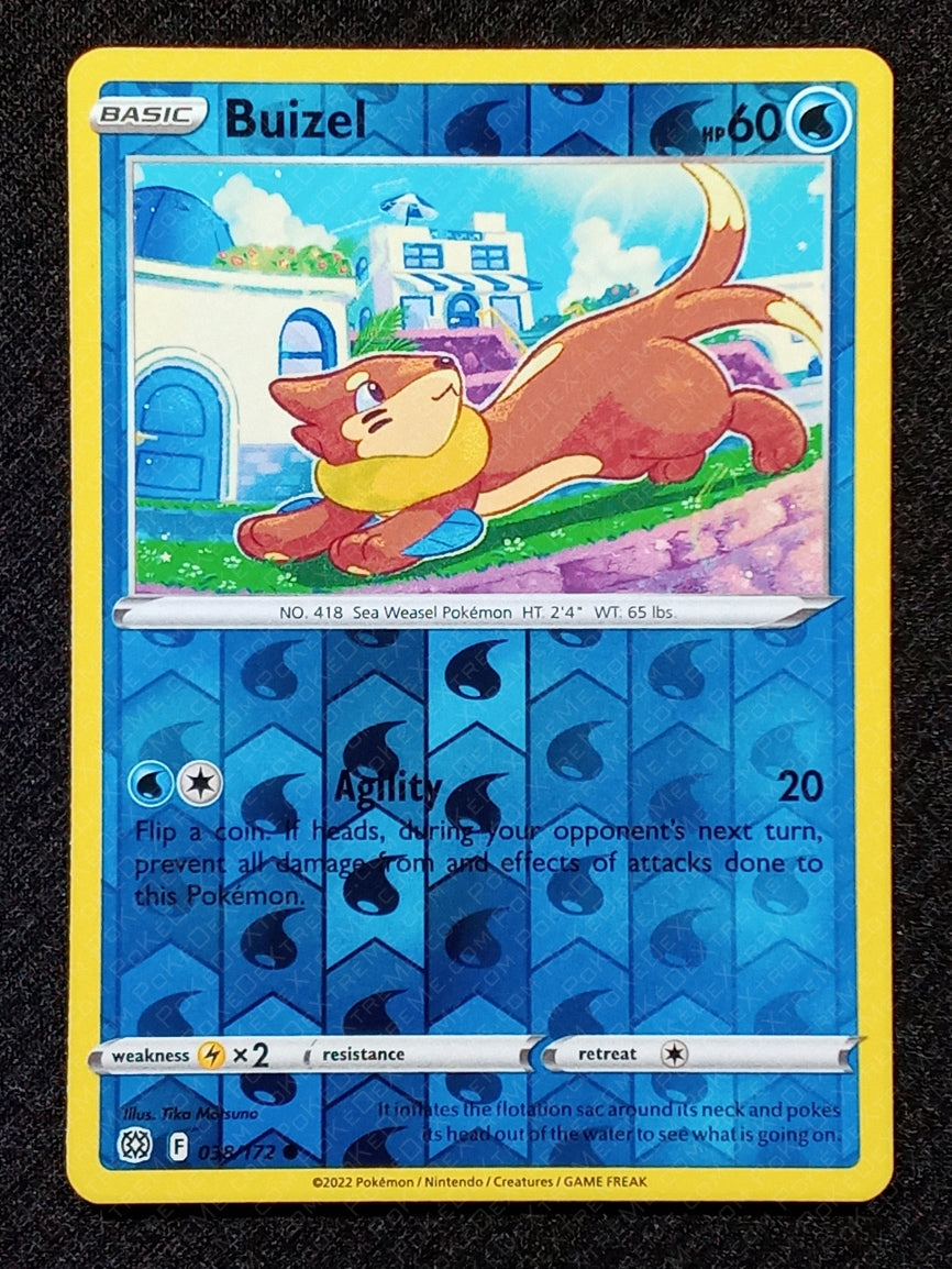 038/172 Buizel {Reverse Holo}