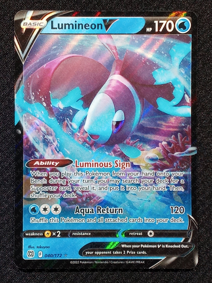 040/172 Lumineon V {Full Art Holo}