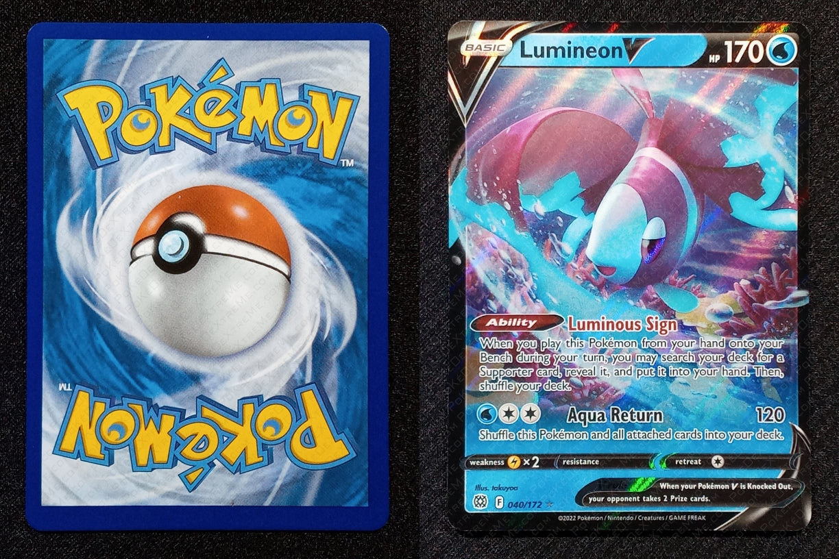 040/172 Lumineon V {Full Art Holo}