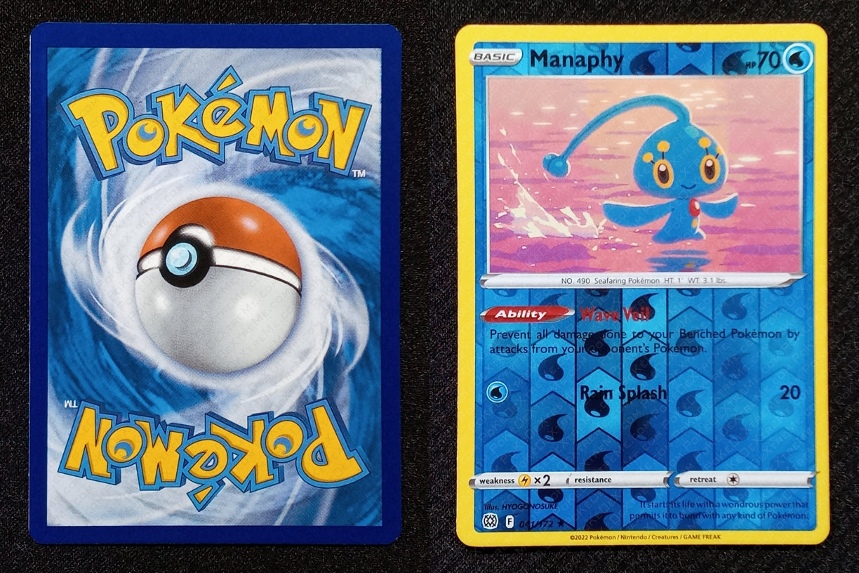 041/172 Manaphy {Reverse Holo}