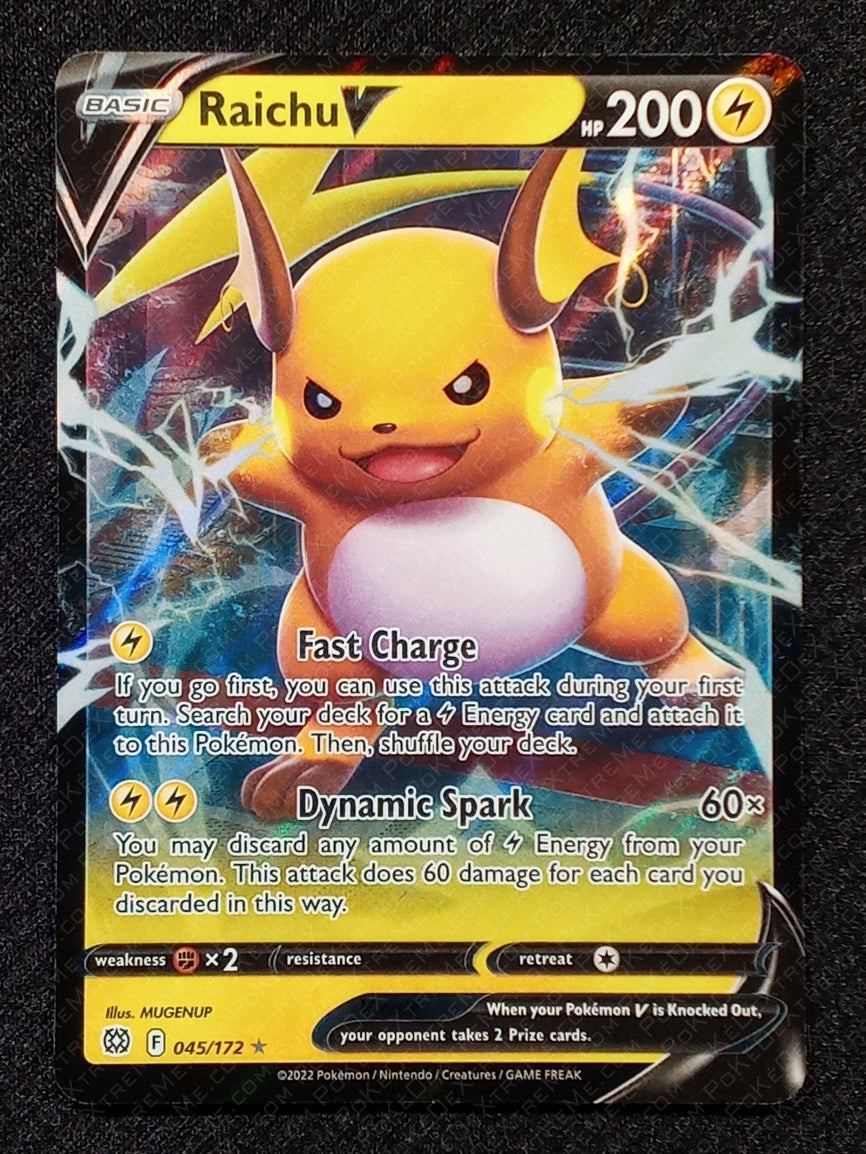 045/172 Raichu V {Full Art Holo}