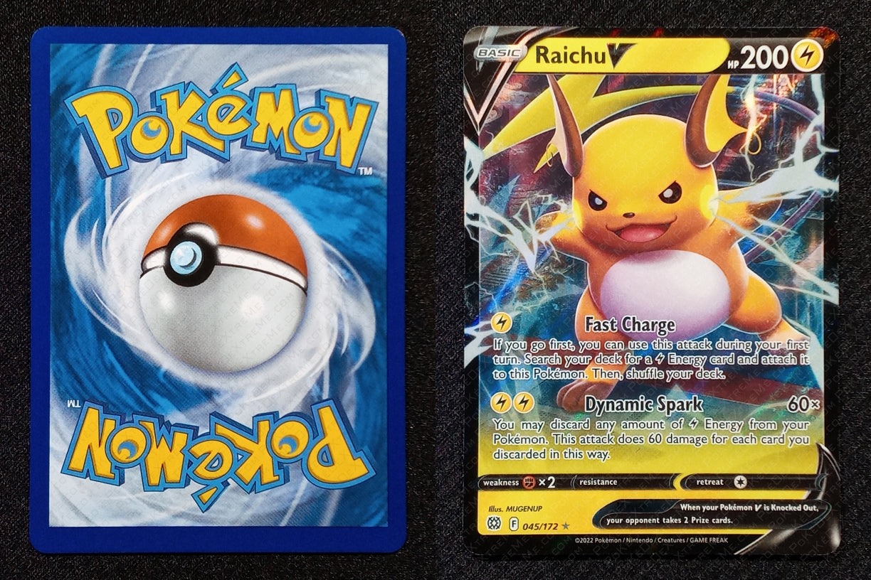 045/172 Raichu V {Full Art Holo}