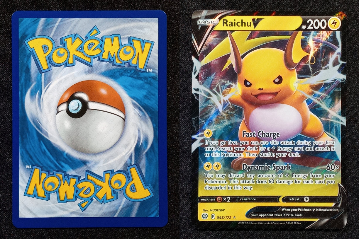 045/172 Raichu V {Full Art Holo}