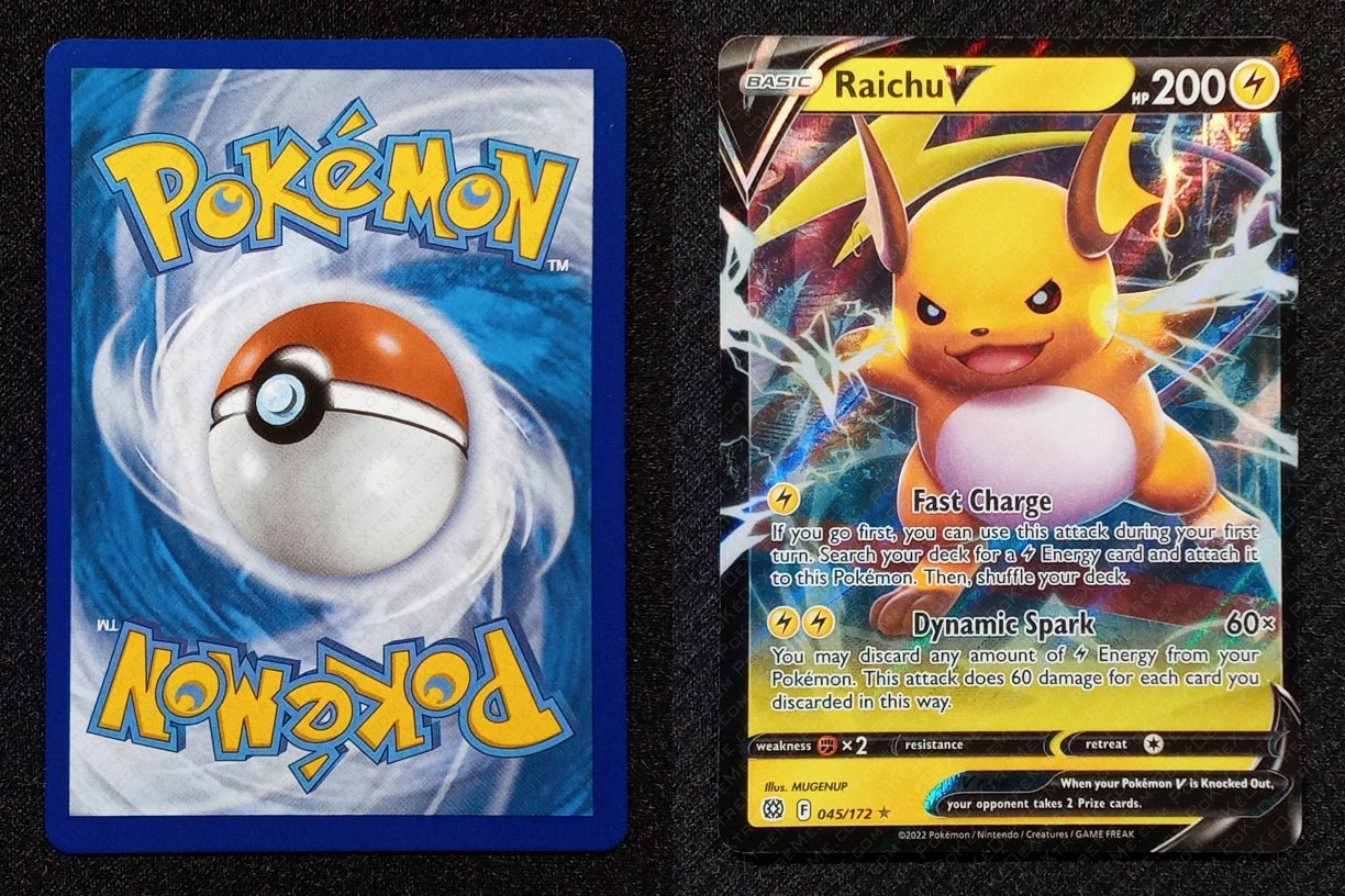 045/172 Raichu V {Full Art Holo}