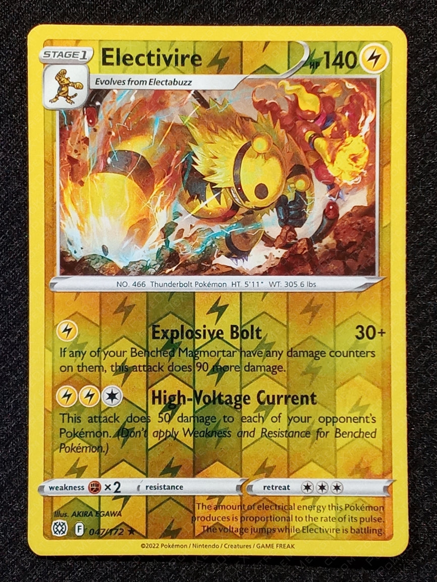 047/172 Electivire {Reverse Holo}
