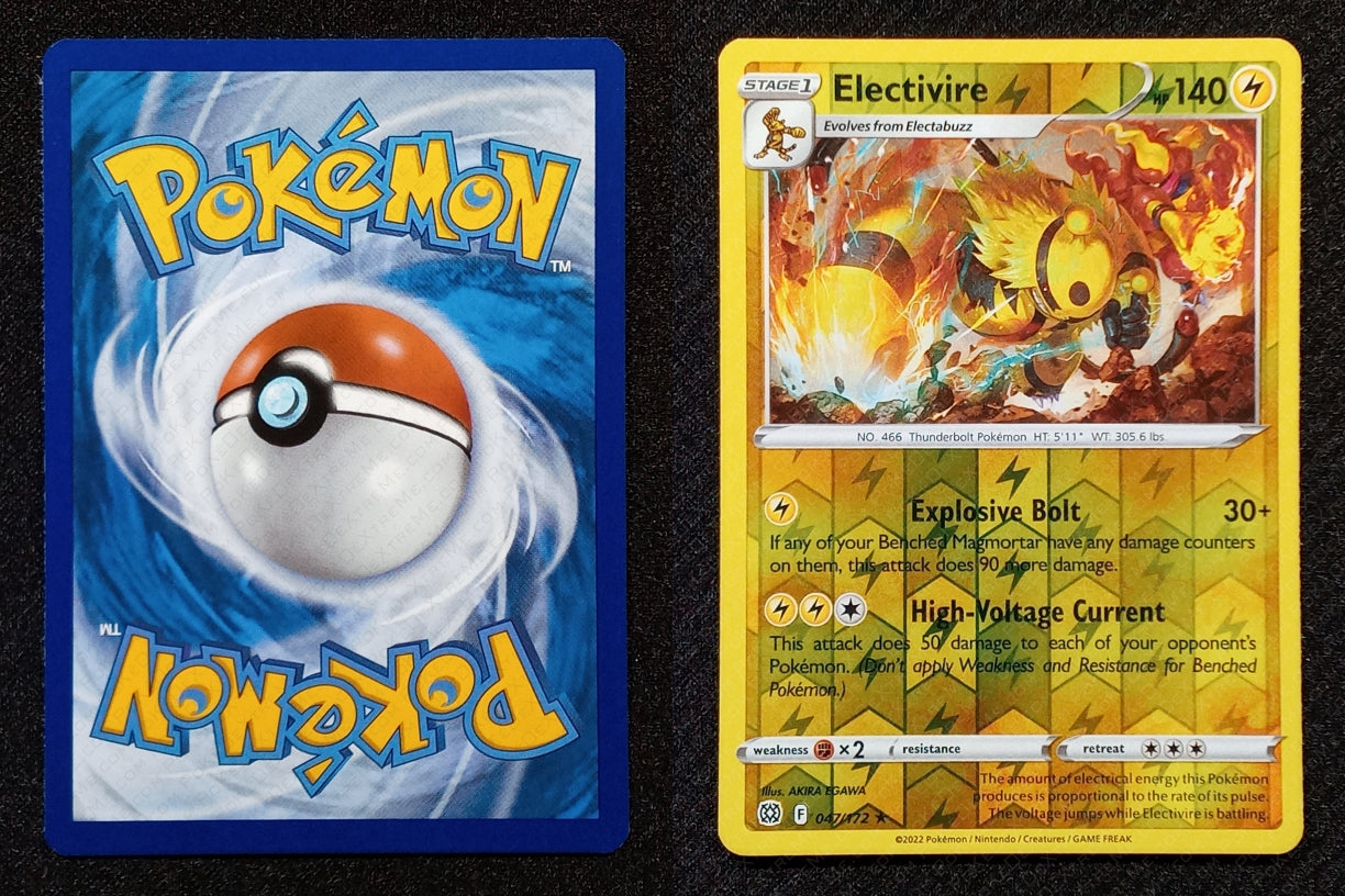 047/172 Electivire {Reverse Holo}