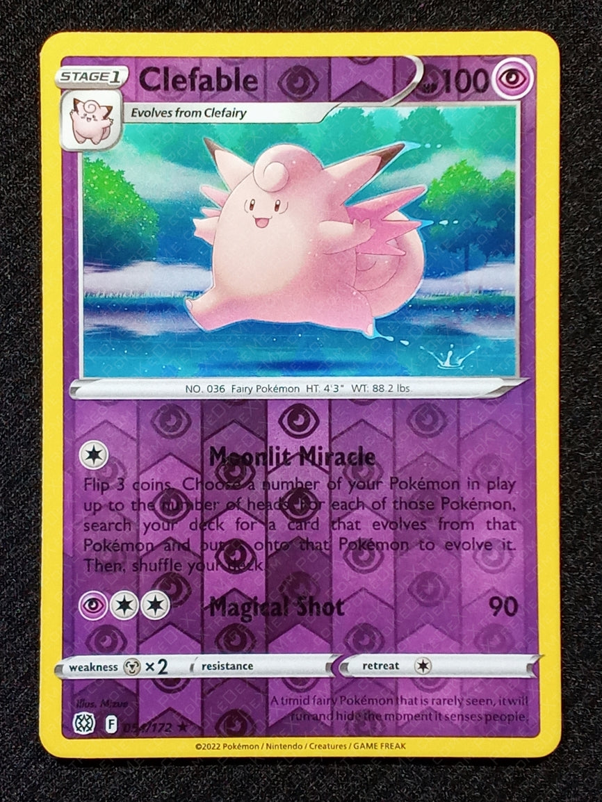 054/172 Clefable {Reverse Holo}