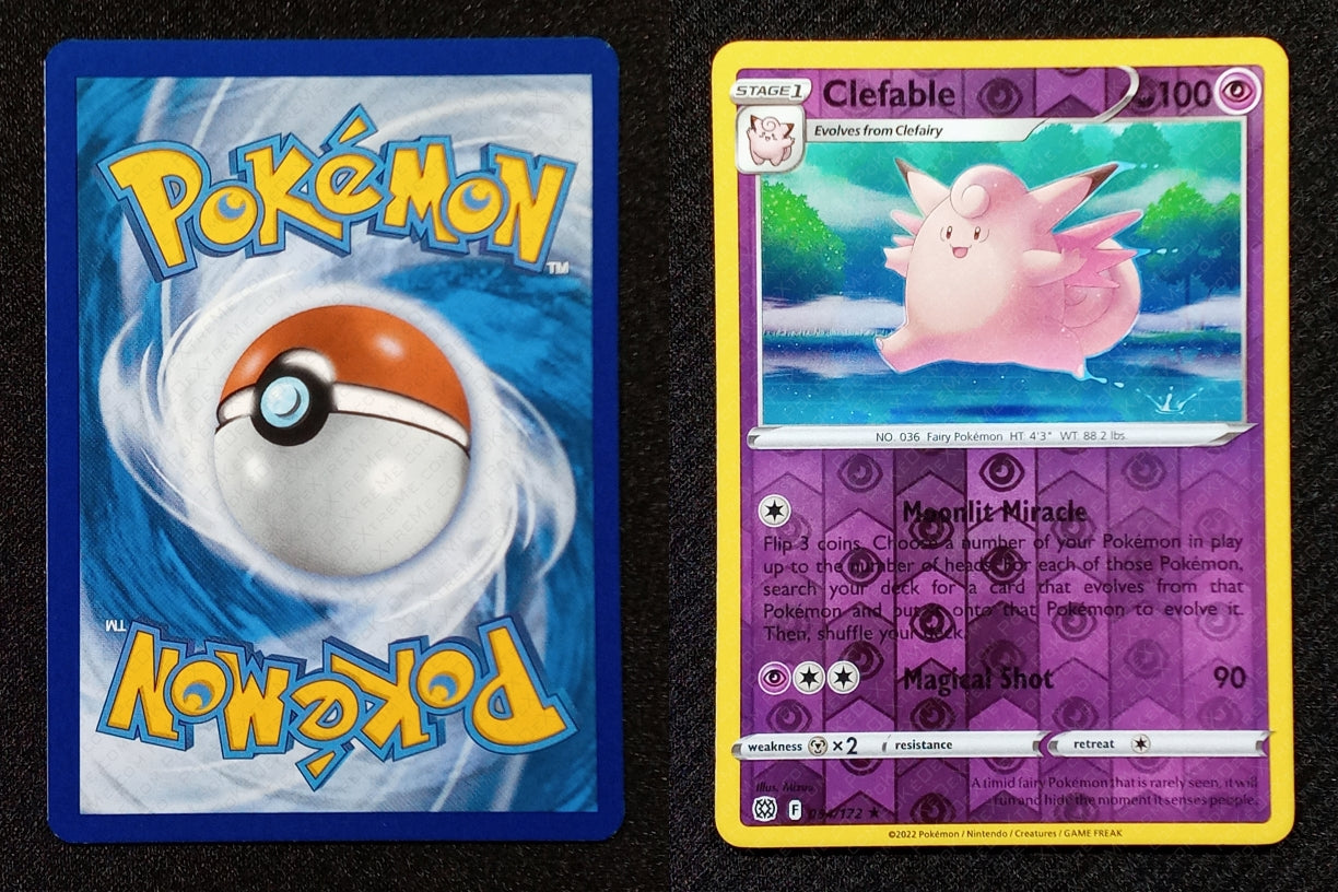 054/172 Clefable {Reverse Holo}