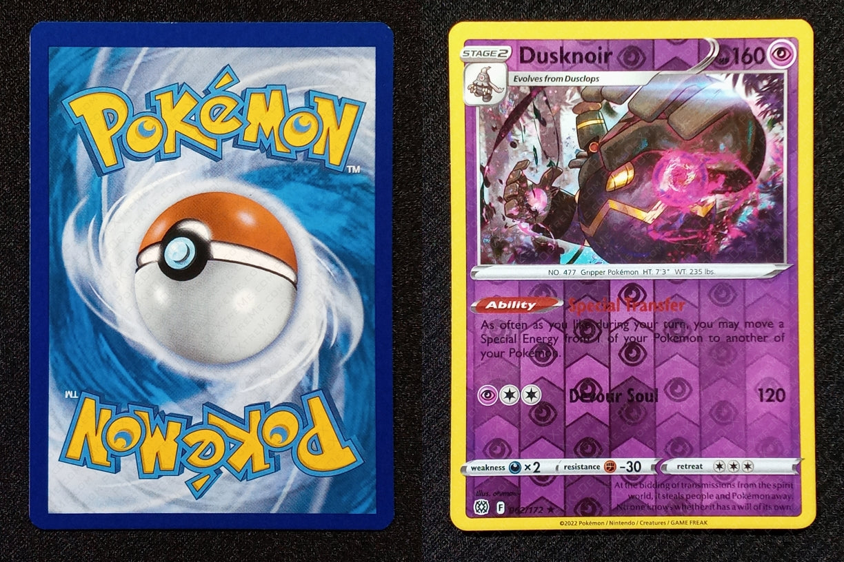 062/172 Dusknoir {Reverse Holo}