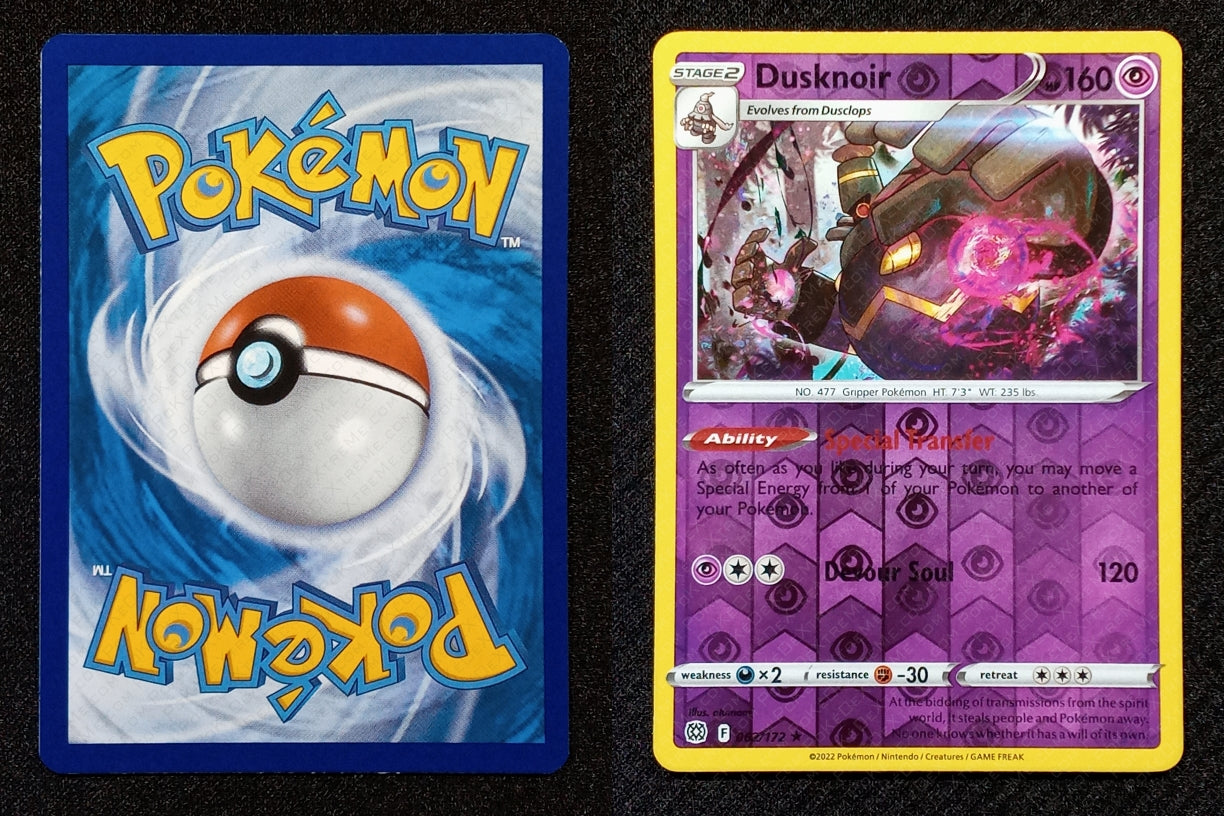 062/172 Dusknoir {Reverse Holo}