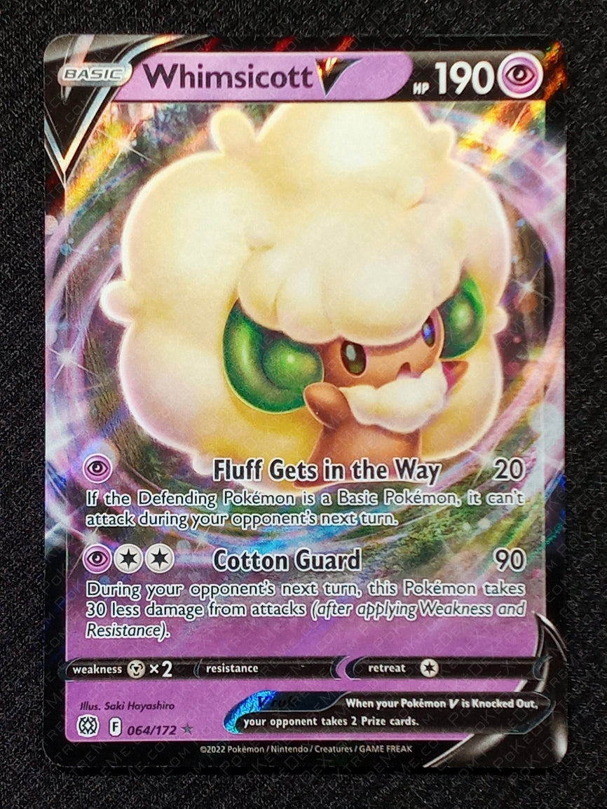 064/172 Whimsicott V {Full Art Holo}