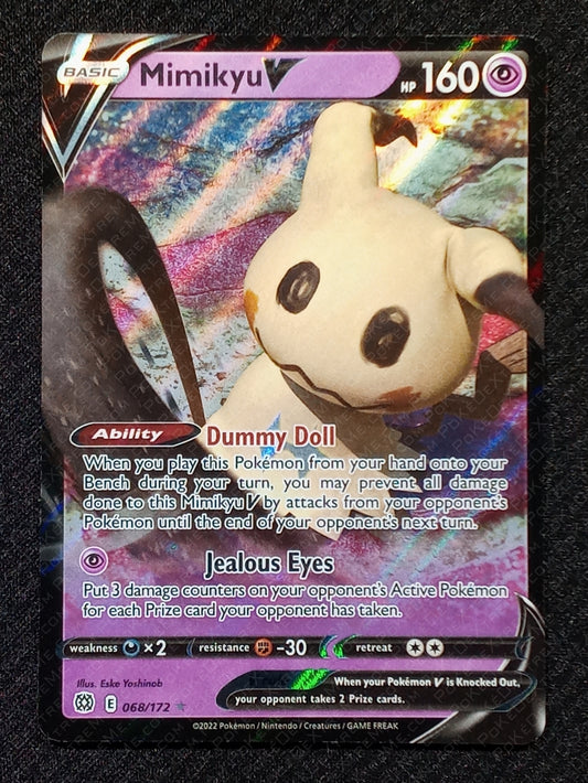 068/172 Mimikyu V {Full Art Holo}