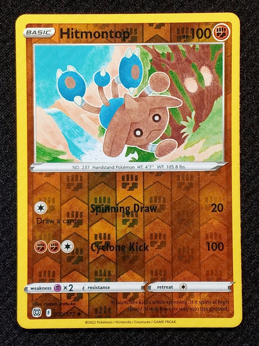 072/172 Hitmontop {Reverse Holo}