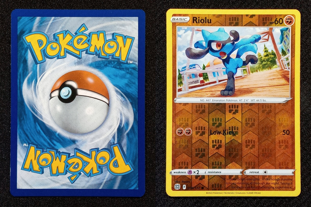 078/172 Riolu {Reverse Holo}