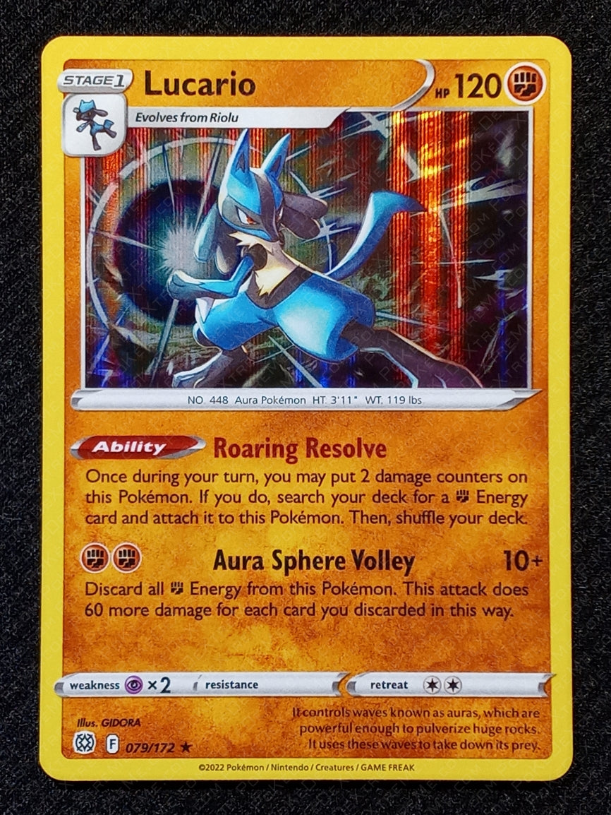 079/172 Lucario {Window Holo}